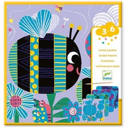 Djeco kraskaarten Allemaal beestjes 3-6 jr