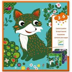 Djeco kraskaarten Kleine dieren 3-6 jr