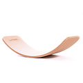 Wobbel Balance Board - Wobbel Original - Klarlackiert mit Kork
