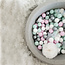 Little Thingz Bällebad rund grau 200 bälle transparant-silber-weiss-mint-rosa