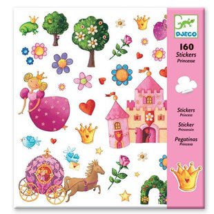 Djeco stickers Prinses Marguerite 160 stuks