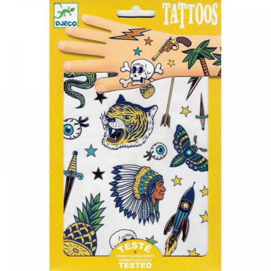 Djeco Djeco - Tattoos Bang Bang - Metallic +3 Jahren