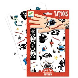 Djeco - Tattoos Piraten +3 Jahren