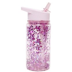 Drinking bottle glitter orchid ice Petit Monkey