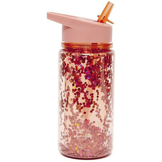 Petit Monkey Trinkflasche - Glitzer peach blossom - Petit Monkey