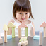 Plan Toys Houten blokken pastel 40 st - Plan Toys +18M