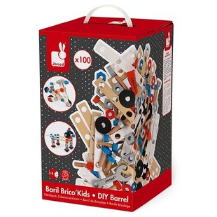 Janod Brico Kids Konstruktionsspielzeug 100 Teile