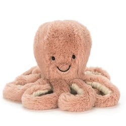 Knuffel octopus Baby Odell Jellycat 14 cm