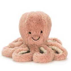 Kusheltier Odell Tintenfisch Baby - Jellycat 14 cm