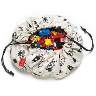 Sac de rangement sac a jouet Mini Space Play & Go