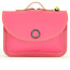 Own Stuff Own Stuff - Leder Schulranzen Fuchsie - Magnetverschluss