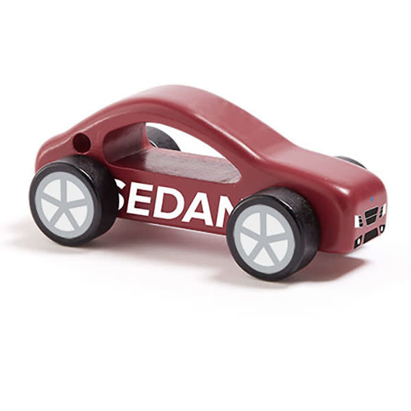 Pak om te zetten Laptop Ziek persoon Speelgoed auto - Sedan Aiden - Kids Concept +1 jr | Little Thingz