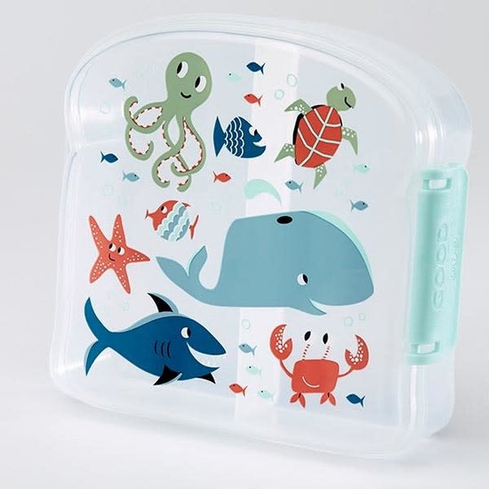 Sugar Booger Lunchbox - Sandwich Box - Brotdose - Ozean - Sugar Booger