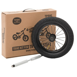 Trybike Steel Trikekit wiel extensie set zwart