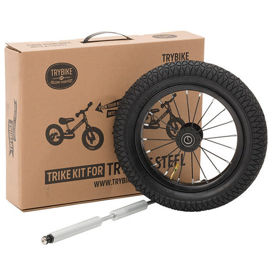 Trybike Loopfietsen Trybike Steel Trikekit kit d'extension de roue noir