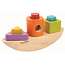 Plan Toys Shapes and colors - sorting puzzle boat - Plan Toys +18M