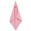 Jollein Babybadetuch mit Kapuze 75x75cm Mini dots Blush pink - Jollein