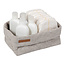 Little Dutch Little Dutch baby storage basket big - Pure Grey