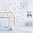 Pom Le Bonhomme Wall stickers sticks blue - Pöm Le Bonhomme - set of 60