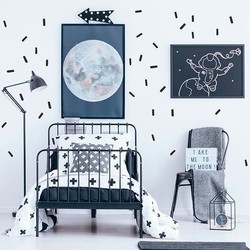 Wall stickers sticks black Pöm Le Bonhomme