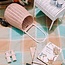 Olli Ella Olli Ella - Luggy basket rose - trolley - wicker basket