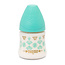 Suavinex Baby bottle silicone physiological 150ml +0M Couture Green Suavinex