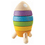 Plan Toys Stacking toy - stacking rocket - Plan Toys +18M