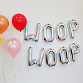 Northstar Balloon - letters - silver - 40 cm - Northstar - B