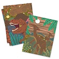 Djeco Dinosaurs - scratch boards - Djeco