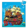 Djeco Erstaunliche Piraten puzzle Silhouette - Barbarossas Boot - Djeco