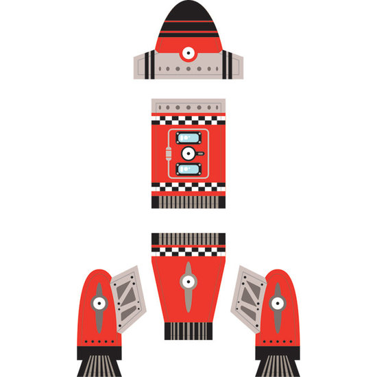 Djeco Djeco wooden hammer game Tap tap Space