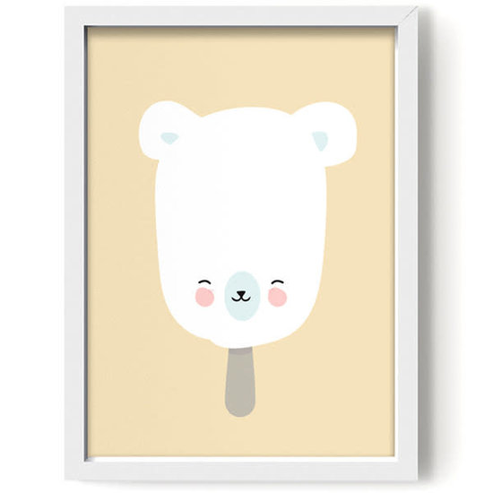 Eef Lillemor Poster - Polar Pop gelb - Eef Lillemor