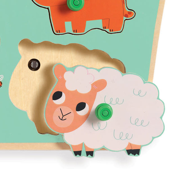 Djeco Klangpuzzle Ouaf Woof - Djeco