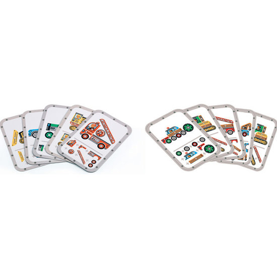 Djeco Djeco wooden hammer game Vehicules tap tap