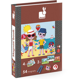 Janod - magnetibook 4 saisons - 115pcs 3-8 ans