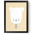 Eef Lillemor Poster - Polar Pop jaune - Eef Lillemor