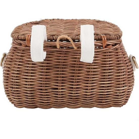 Olli Ella Olli Ella - panier Mini Chari naturel - panier osier - panier vélo