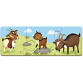 Janod Puzzle - Trionimo Animaux - Jeu d'association - Janod +3 ans