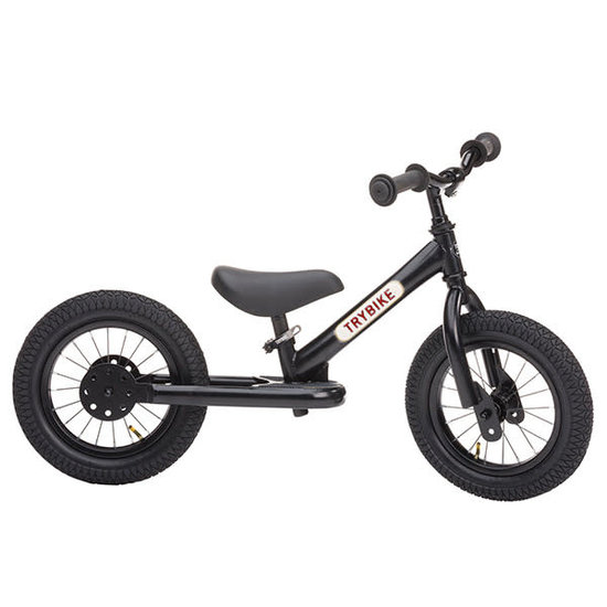 Trybike Trybike Steel balance bike Black