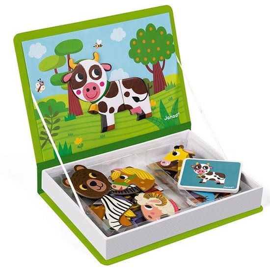 Janod Janod - magnetibook animaux - 40pcs 3-8 ans