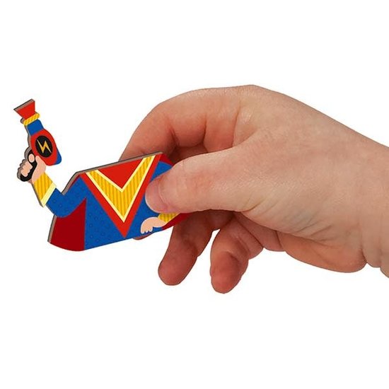 Janod Janod - Magnetbuch Jungen Kostüm - 44 Stück 3-8 Jahren