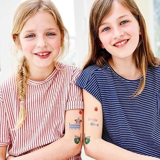 Petit Monkey Petit Monkey - tatouages Leopard - Glow in the dark +3 ans