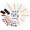 Janod Janod - Brico Kids - kit construction - baril 50pcs +3 ans