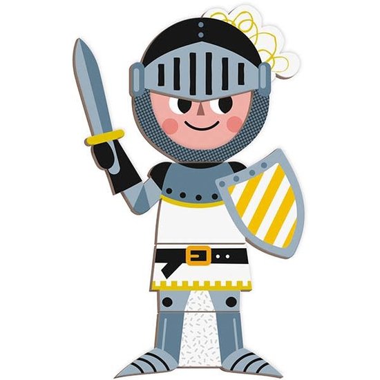 Janod Janod - Magnetic Book Boy's Costumes - 44pcs 3-8yrs