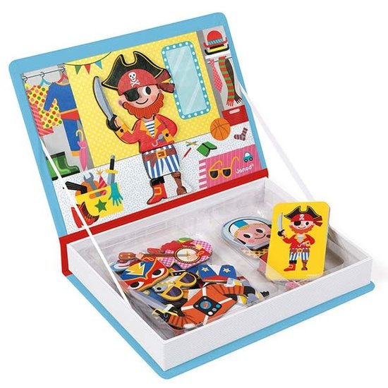 Janod Janod - magnetibook déguisements garçon - 44pcs 3-8 ans
