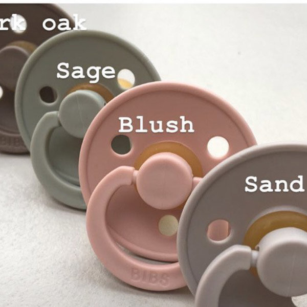 bibs pacifier dark oak