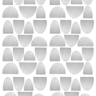 Wall stickers half circles silver Pöm Le Bonhomme