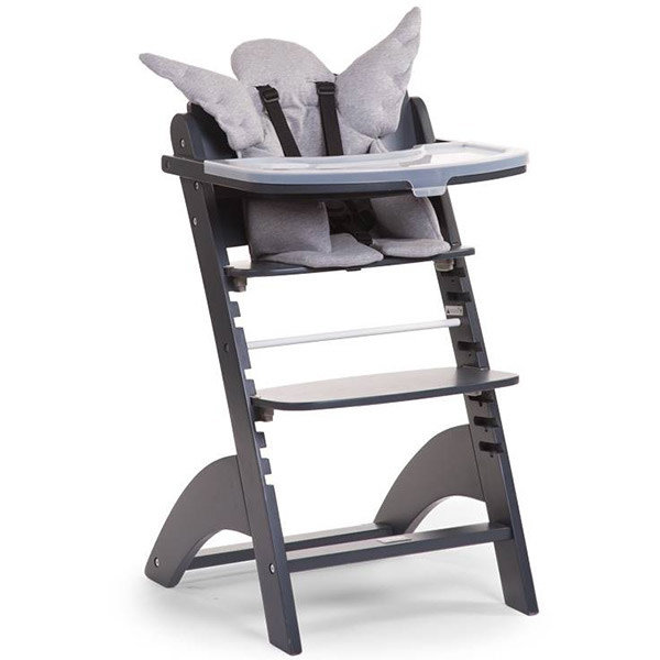 child wood high chair