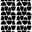 Pom Le Bonhomme Wall stickers half circles black - Pöm Le Bonhomme - set of 84