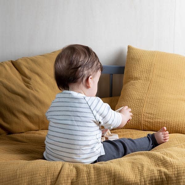 Little Dutch Housse De Couette Bebe Pure Ochre Little Thingz